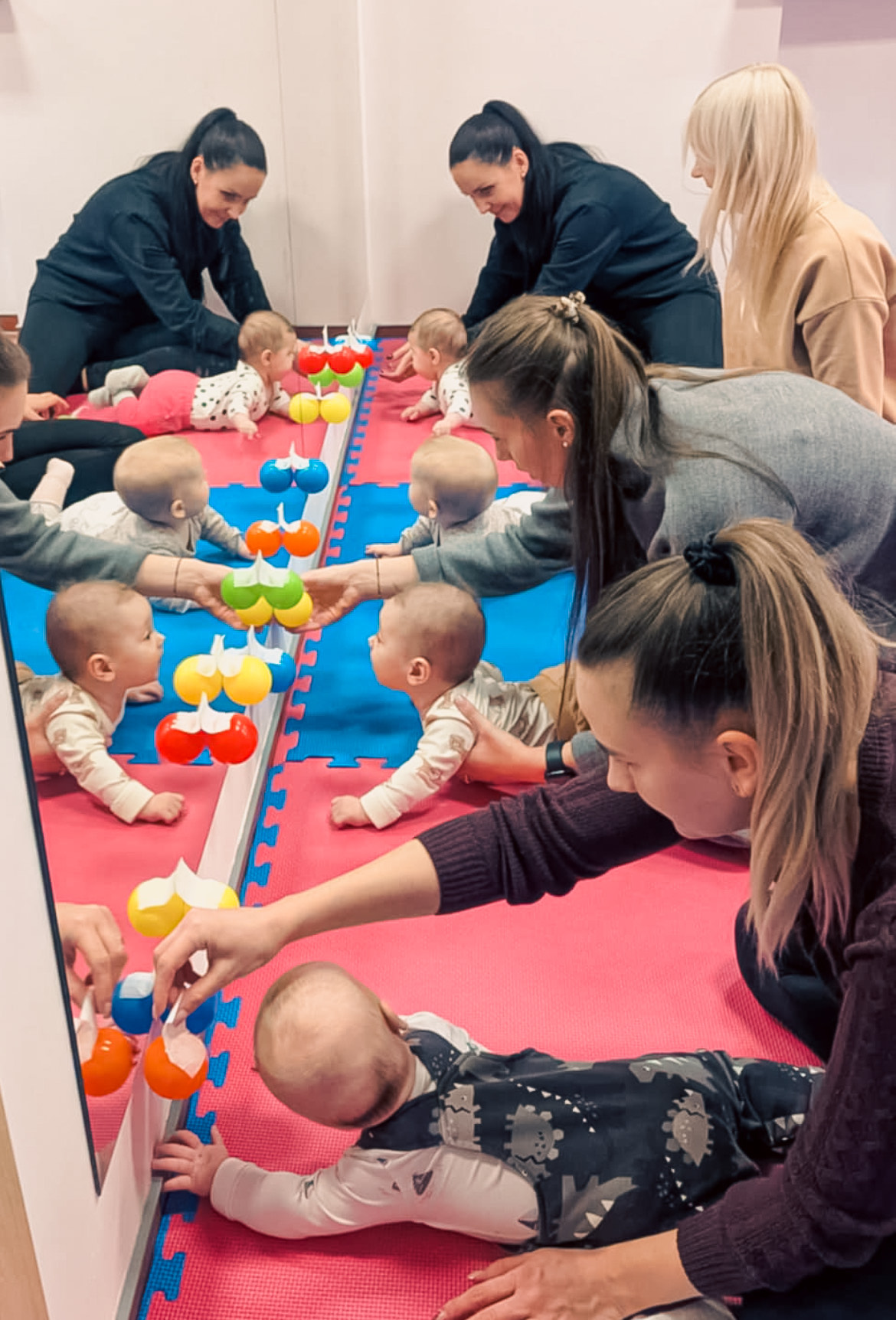Grupinės mankštos vaikams Baby Lab Panevėžys Vaikų reabilitacijos klinila Baby Lab Panevėžys